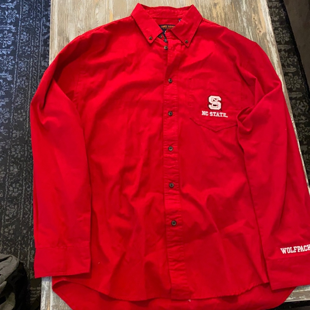 NC State Button Down